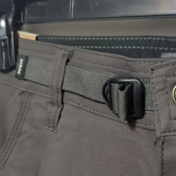 NWT Prana Gray Cargo Pants with Classic Fit and Full Length